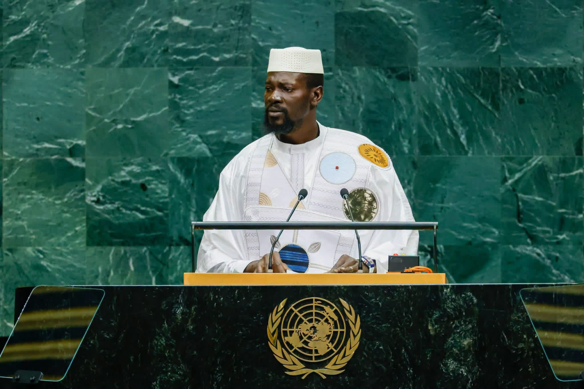 À l’ONU, Doumbouya défend la trajectoire guinéenne et revendique les résultats de son action